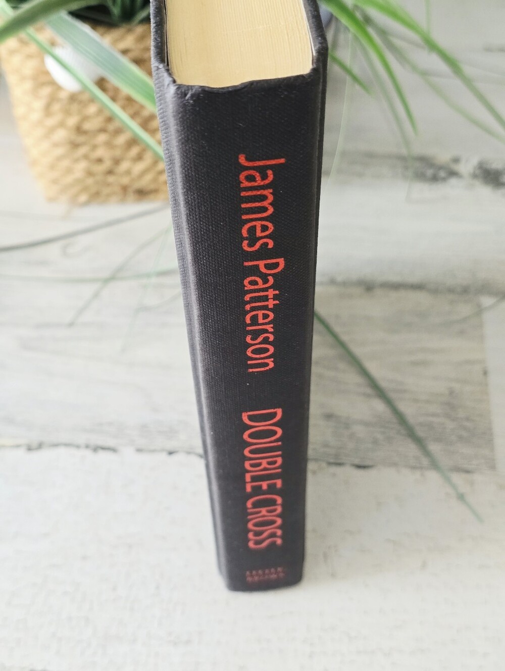 James Patterson 'Double Cross' Decorative Book 13